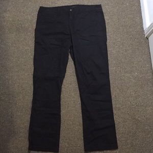 Black boot cut jeans